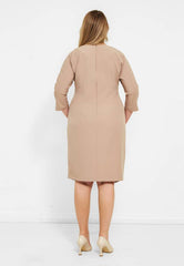 Plus Size Casual Dress Cma-4058
